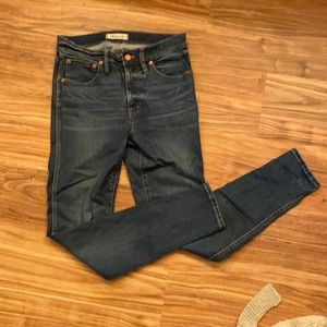 Skinny madewell stretch jean